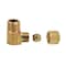 Thrifco Plumbing No. 69-C 1/4 Inch x 1/4 Inch Lead-Free Brass Compression MIP 90 El 4401098 - alternate 2